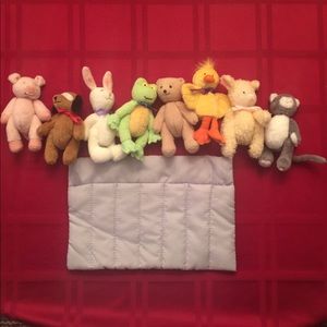 American Girl Bitty Bunch set w/ house & tea set